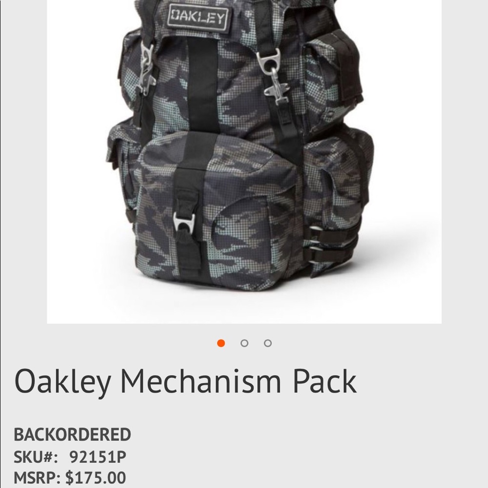 Oakley Mechanism Backpack Brand New